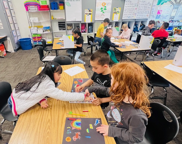 Students in classroom