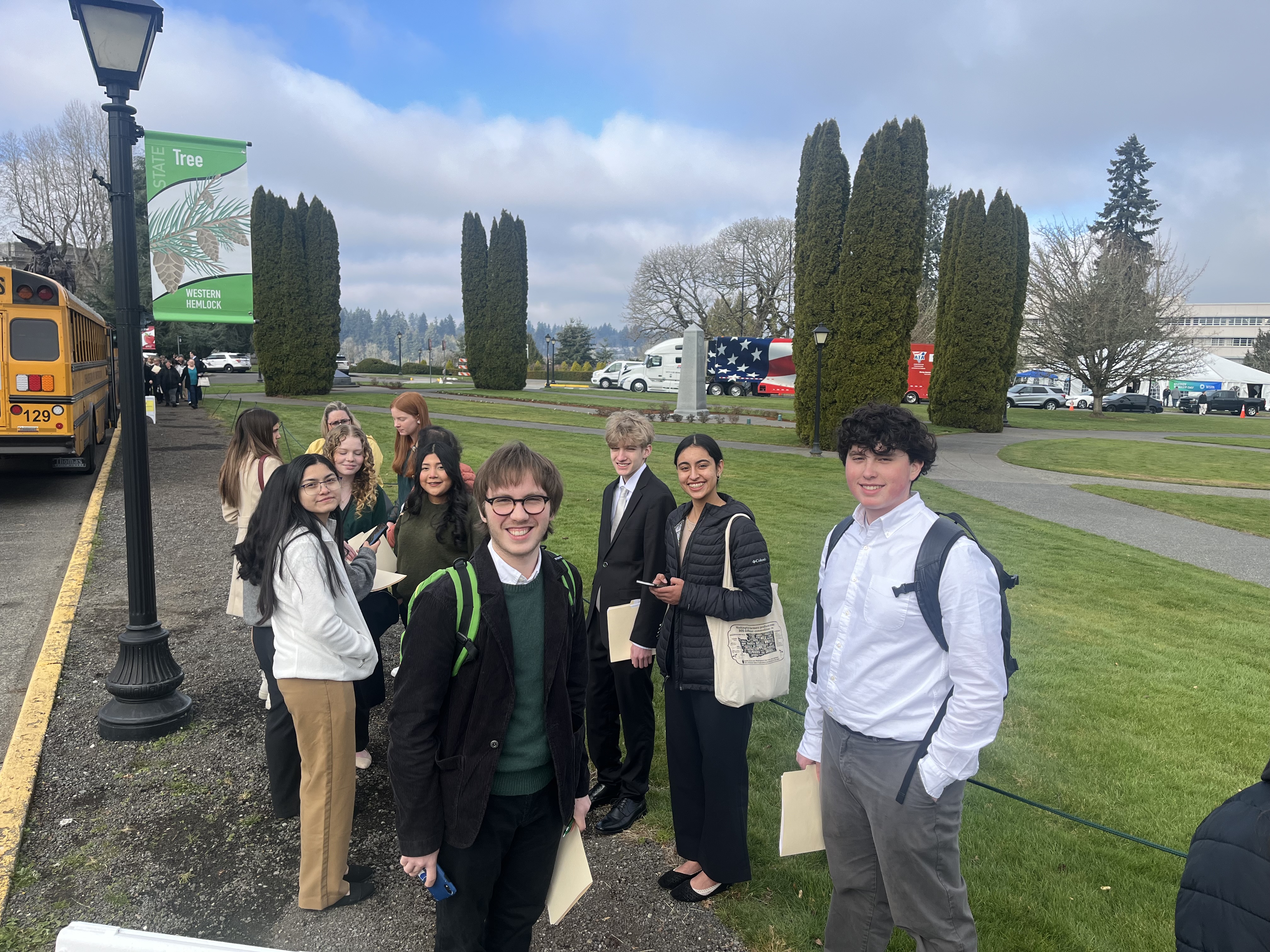 Students attend legislative session