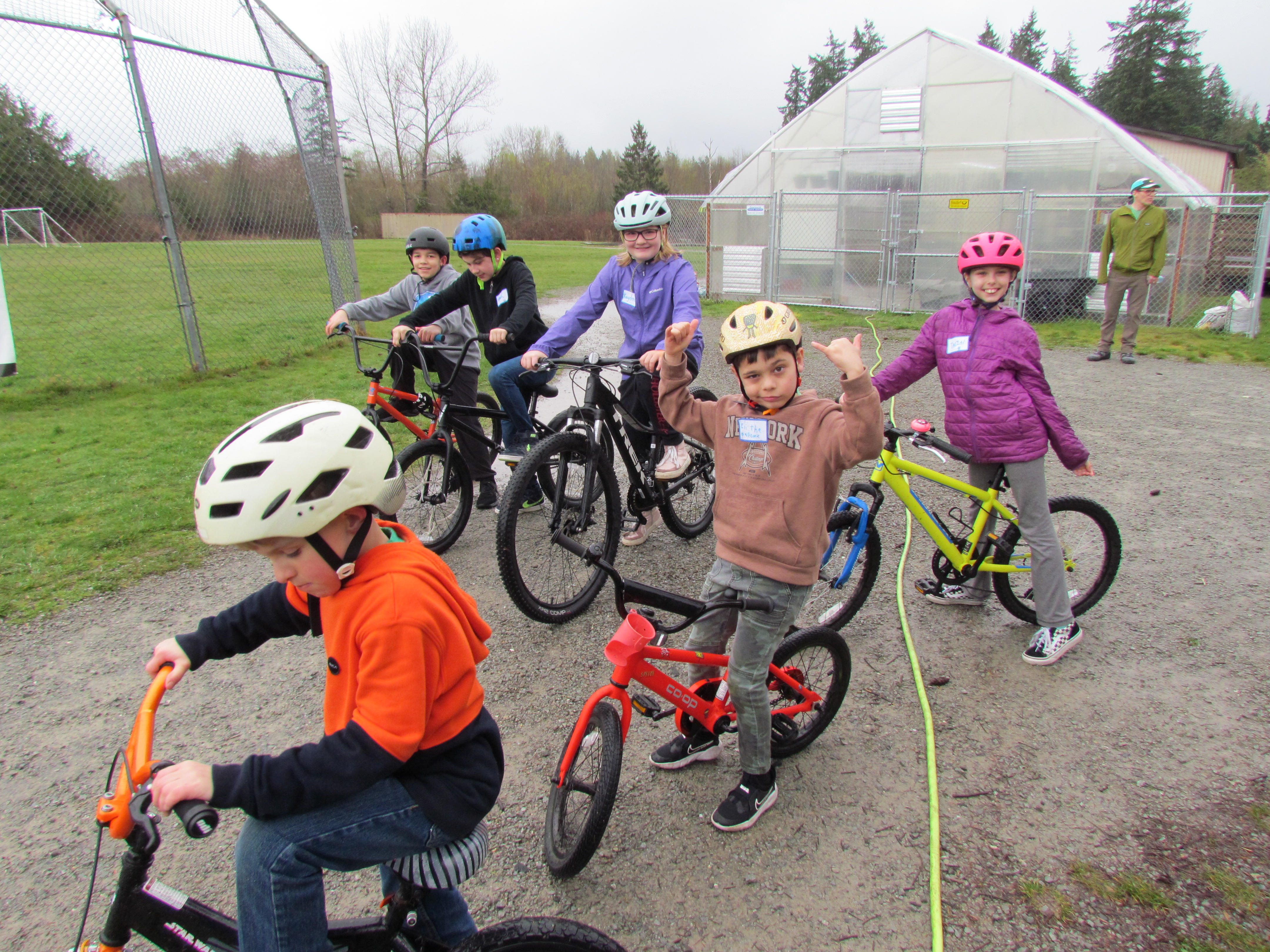 Bike rodeo at Jefferson